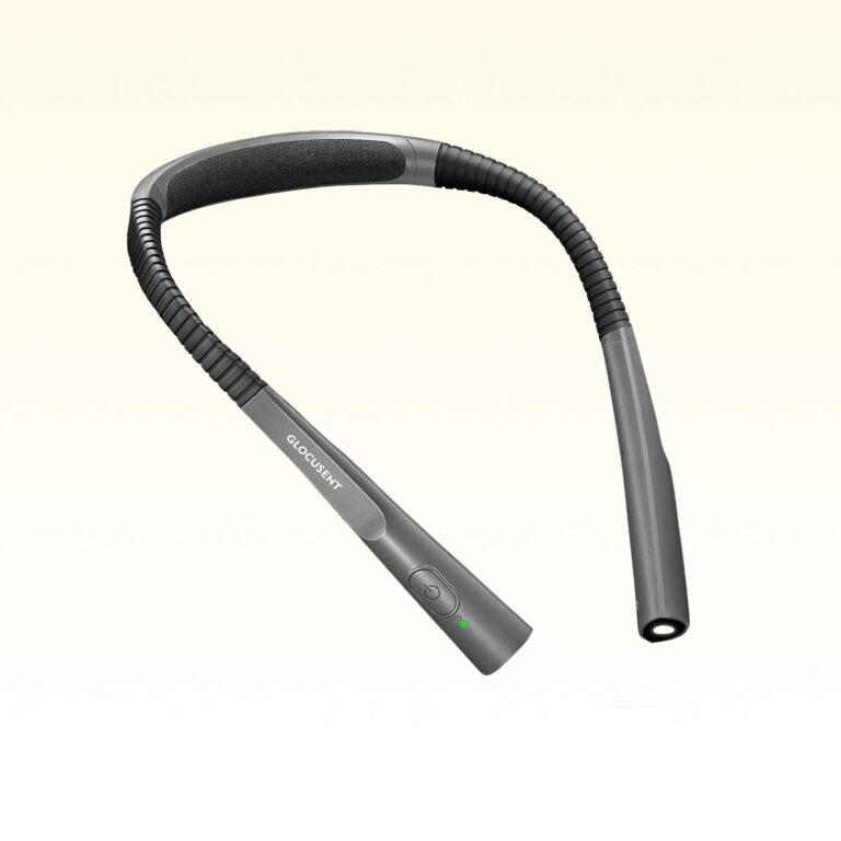 Glocusent Upgraded Rechargeable LED Neck Reading Light