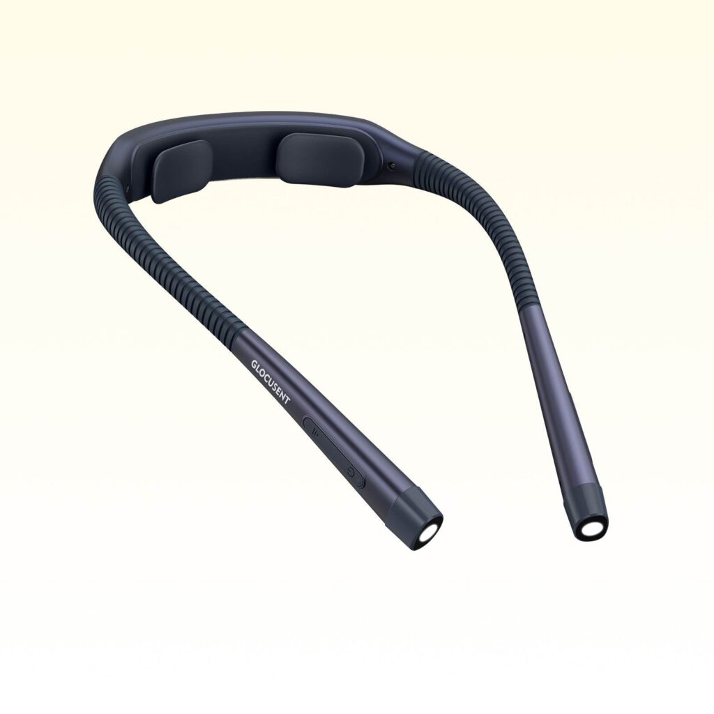 Glocusent Ergonomic LED Reading Neck Light