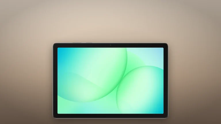 Front of the Samsung Galaxy Tab A11+ with its 11-inch screen
